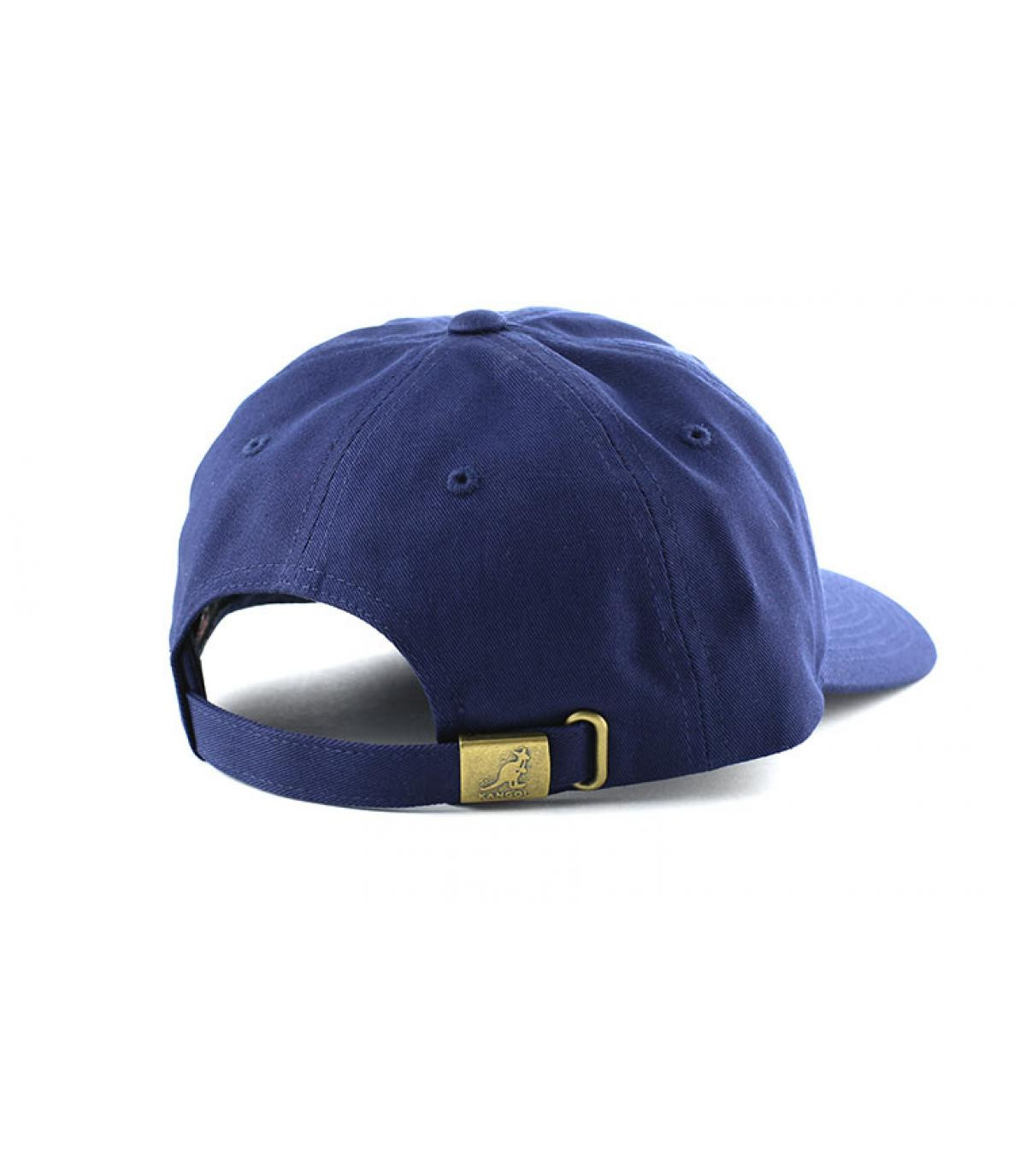 Kangol Cotton adjustable baseball bleu marine